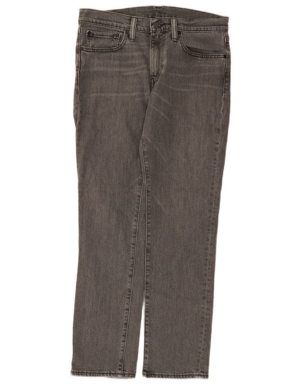 Мужские джинсы Levi's 511 Slim W31 L30 Серые хлопковые