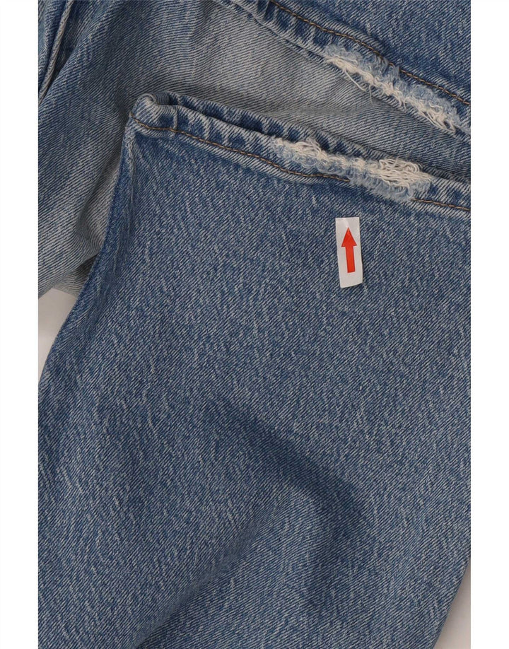Женские прямые джинсы Levi's на танкетке W31 L28, синие, хлопок