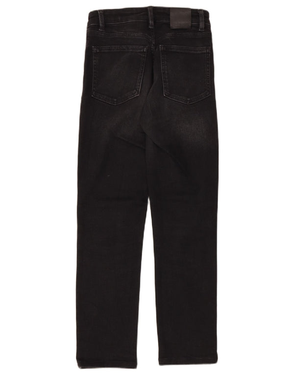 Женские узкие джинсы Massimo Dutti EU 34 2XS W24 L26, черный хлопок