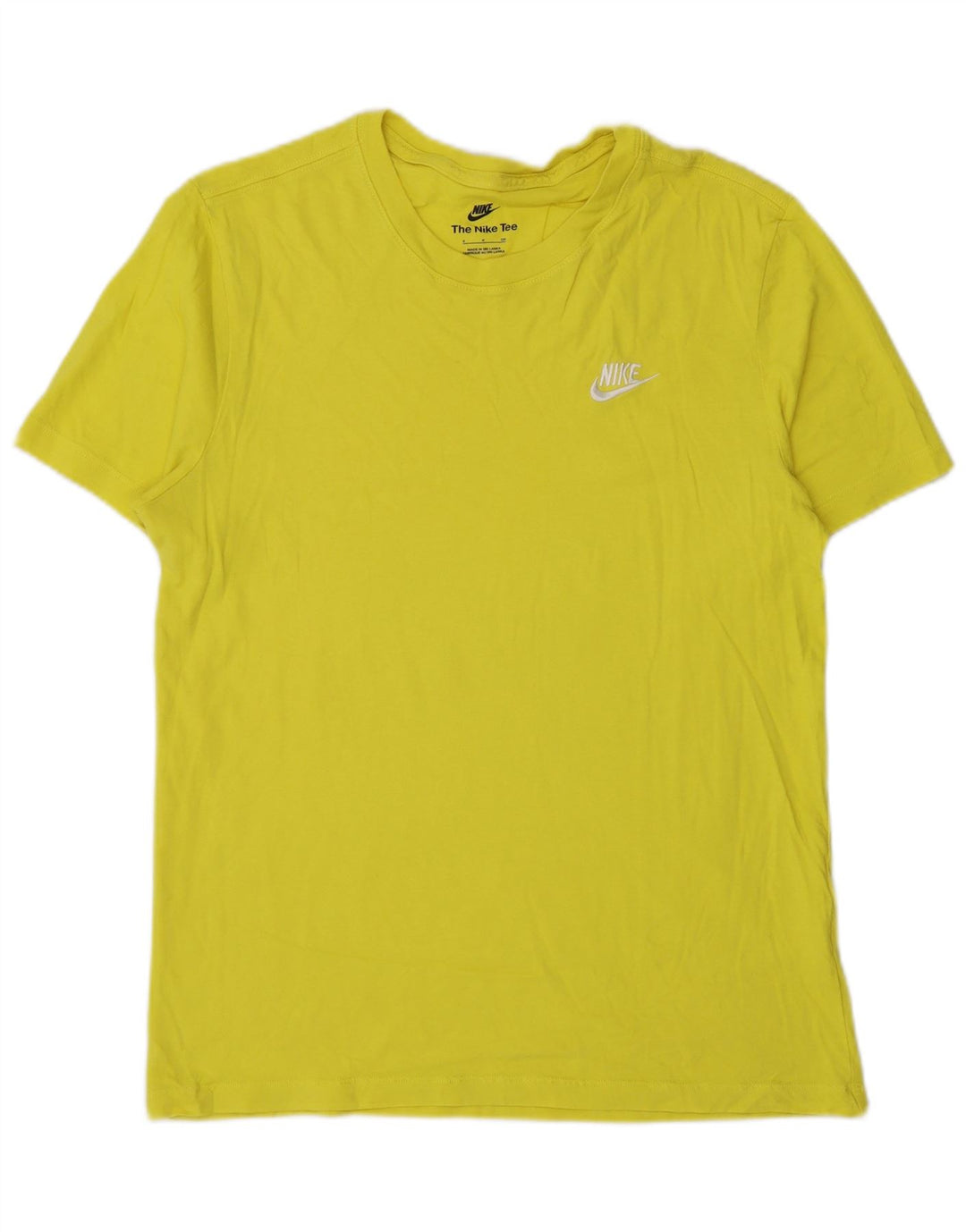 Мужская футболка Nike, маленькая, желтая