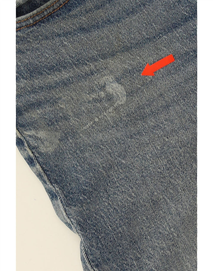 Мужские прямые джинсы Levi's 501 W27 L30 синие, хлопок