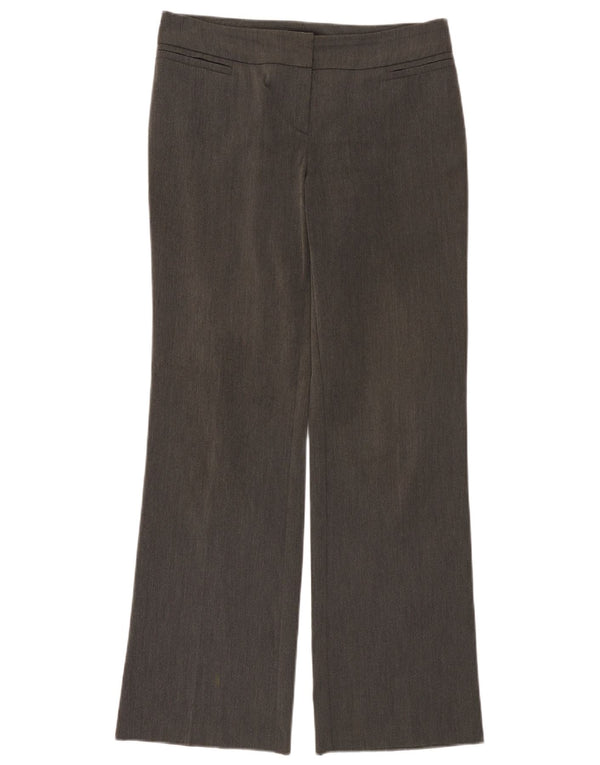 Женские повседневные брюки SASHA Bootcut, размер США 12, большие размеры W32 L32, серый полиэстер