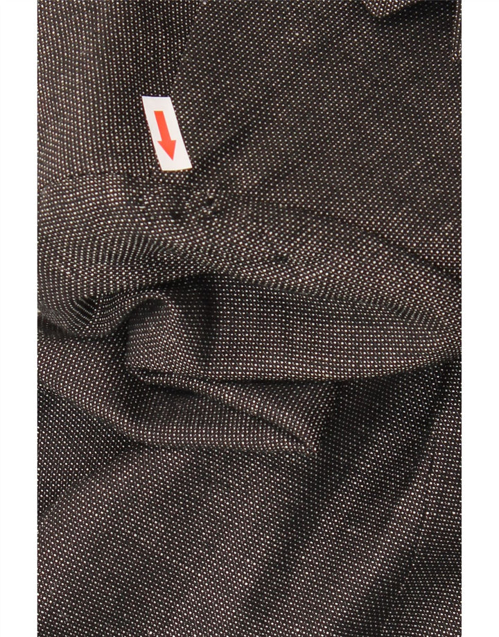 Мужской пиджак Hugo Boss с 2 пуговицами EU 50, большой серый из натуральной шерсти