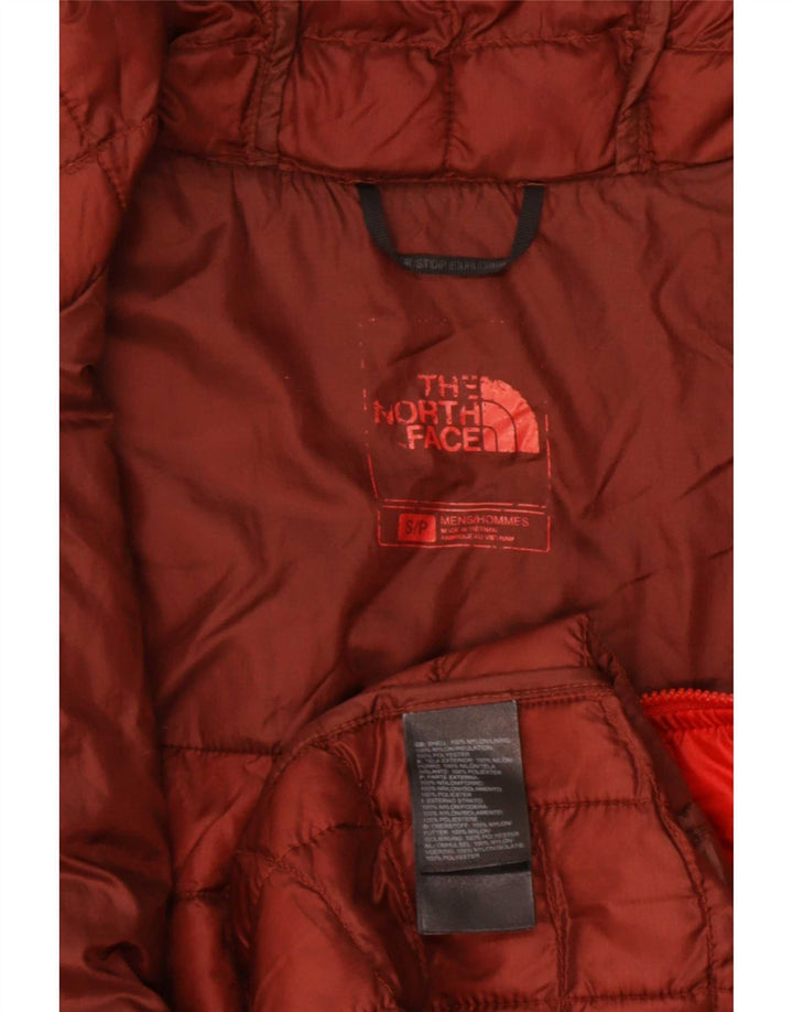 Мужская утепленная куртка с капюшоном The North Face UK 36, маленький красный нейлон