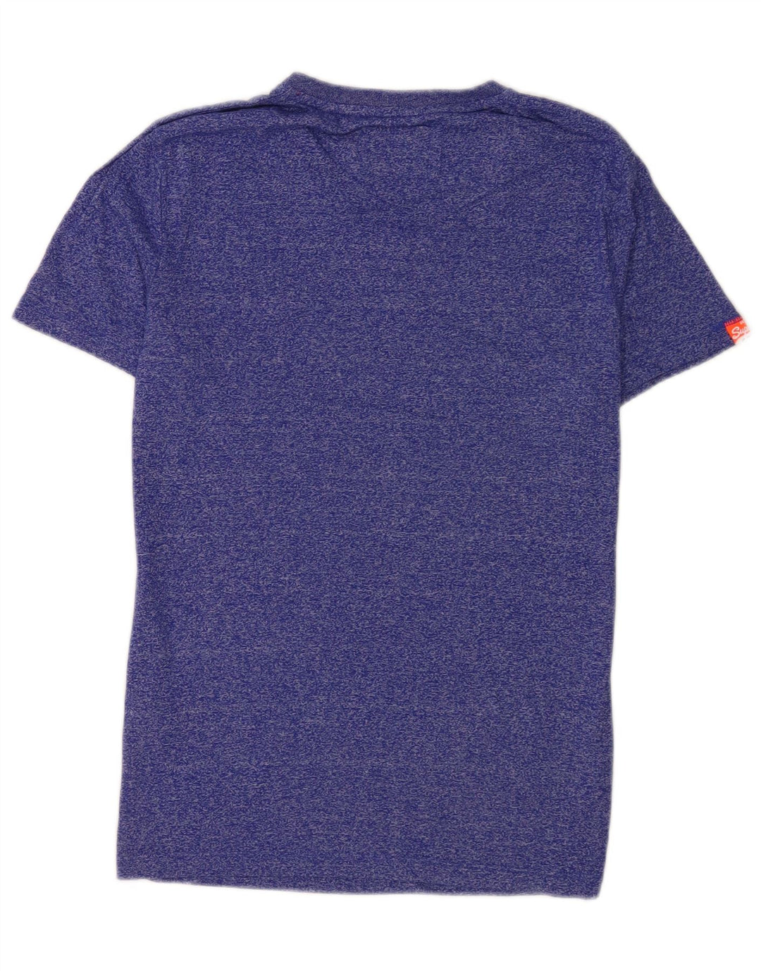 Мужская футболка Superdry, маленький синий крапчатый хлопок
