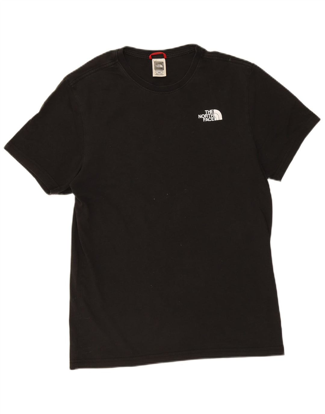 THE NORTH FACE Mens Graphic T-Shirt Top Medium Black Cotton