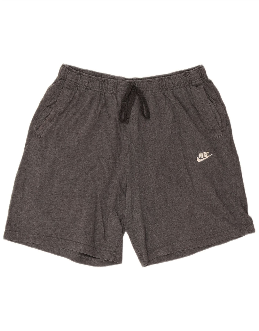 Мужские спортивные шорты Nike XL, серые хлопковые крапинки