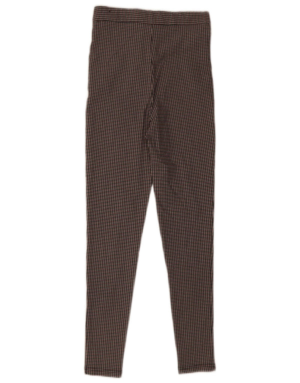 Женские брюки-чиносы Zara XS W24 L28 Разноцветные с узором 