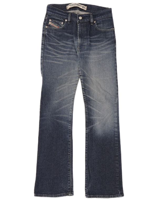 Женские джинсы Diesel Bootcut W27 L30 синие, хлопок