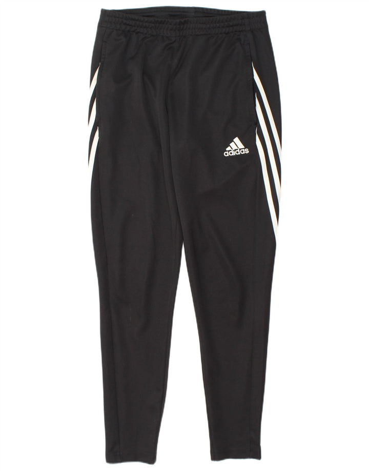 Мужские спортивные брюки Adidas, маленькие черные из полиэстера