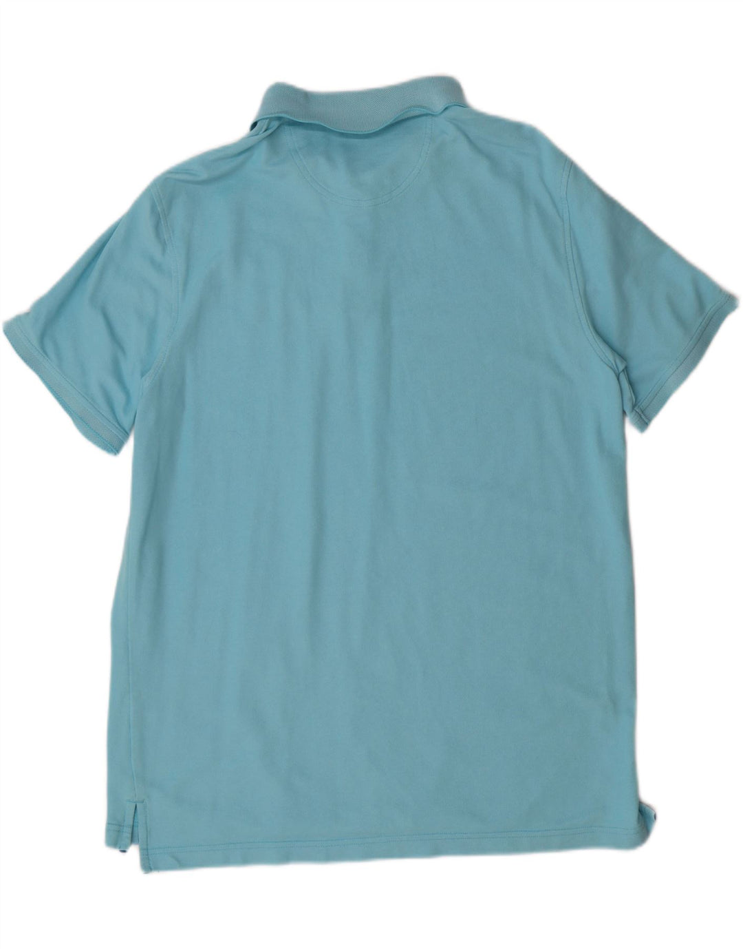 IZOD Mens Polo Shirt Large Blue Cotton Vintage Izod and Second-Hand Izod from Messina Hembry 
