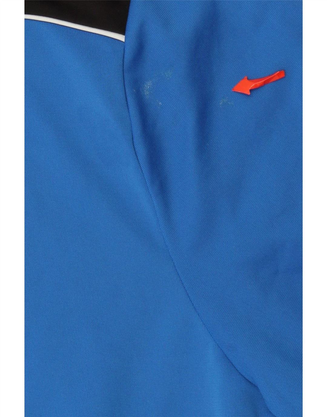 Мужская спортивная куртка Puma, большая синяя полиэстер с цветными блоками