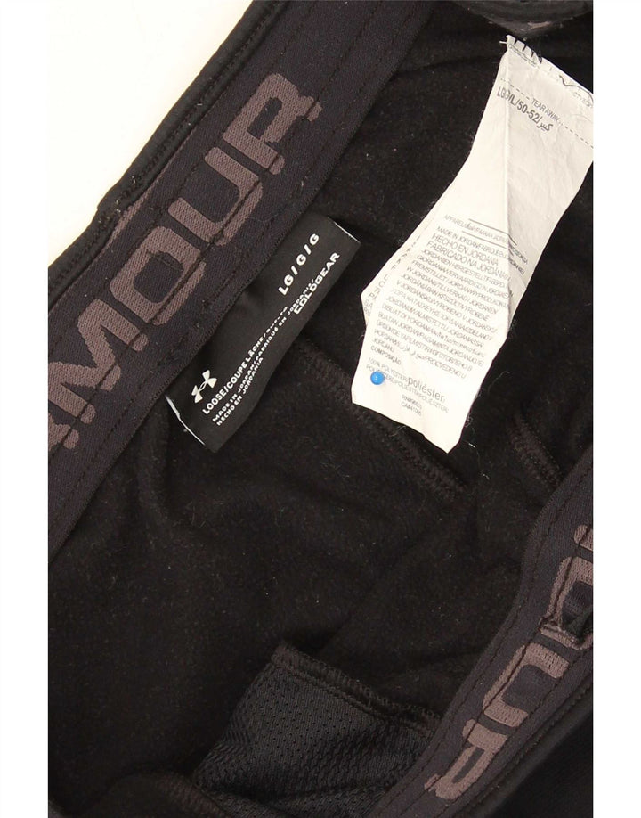 Мужские спортивные брюки Under Armour Cold Gear, большой черный полиэстер