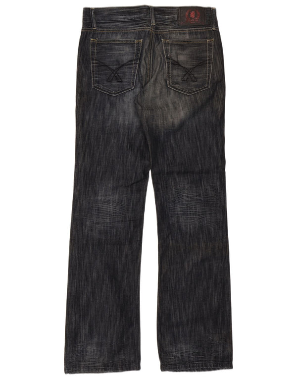 Мужские джинсы Bootcut Smog W32 L34 темно-синие