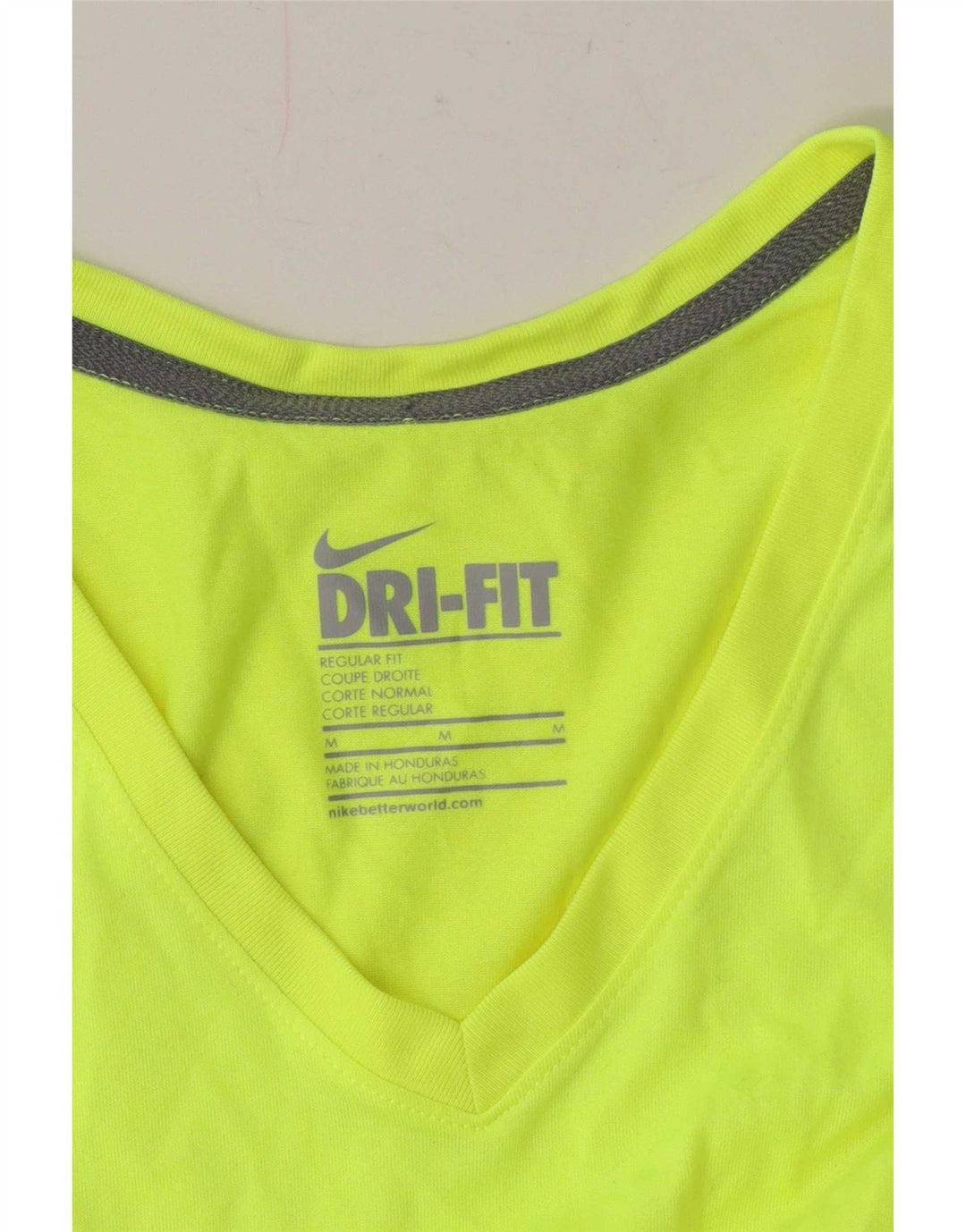 Женская футболка Nike Dri Fit Regular Top UK 12, средний зеленый цвет