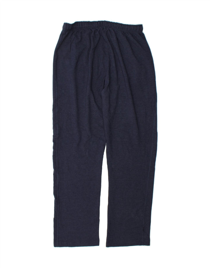 EDDIE BAUER Mens Tracksuit Trousers Large  Navy Blue Rayon Vintage Eddie Bauer and Second-Hand Eddie Bauer from Messina Hembry 