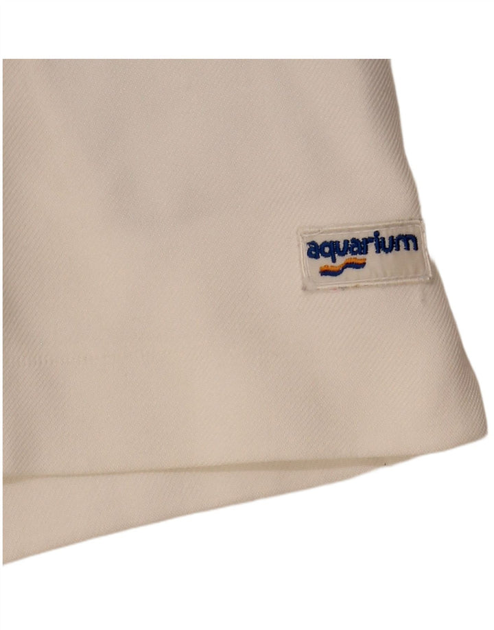 Мужские шорты чинос Aquarium W28, средние белые цветные блоки