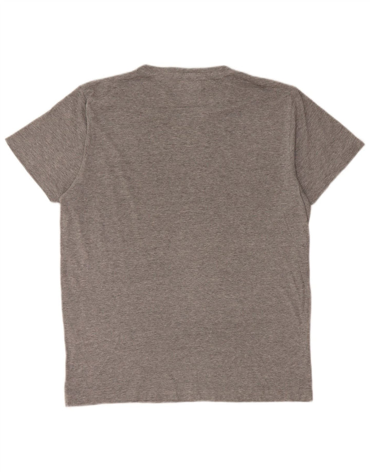 Мужская футболка с рисунком Jack & Jones, большая серая