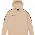 Мужской джемпер с капюшоном Nike Dri Fit, маленький белый, полиэстер с цветными блоками