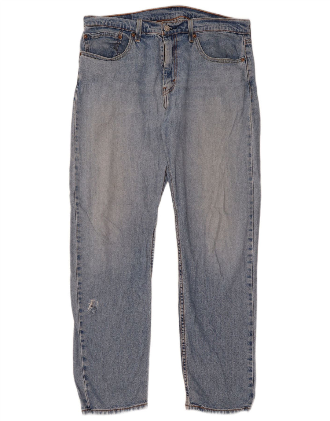 Мужские прямые джинсы Levi's 502 W33 L32 синие, хлопок