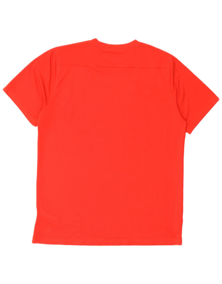Мужская футболка Nike Dri Fit Top XL, красный полиэстер