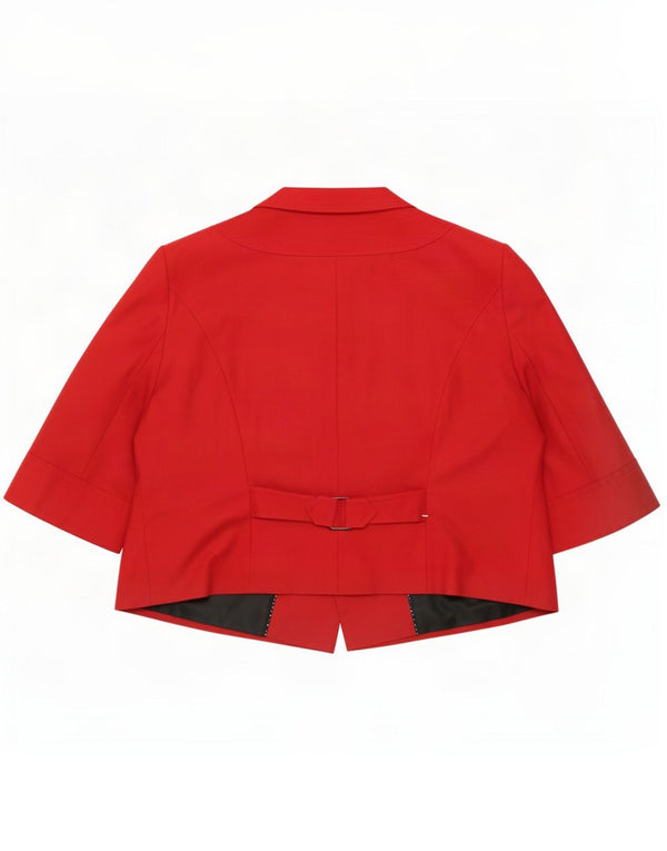 Женское болеро с короткими рукавами Marks & Spencer UK 22 3XL, красный