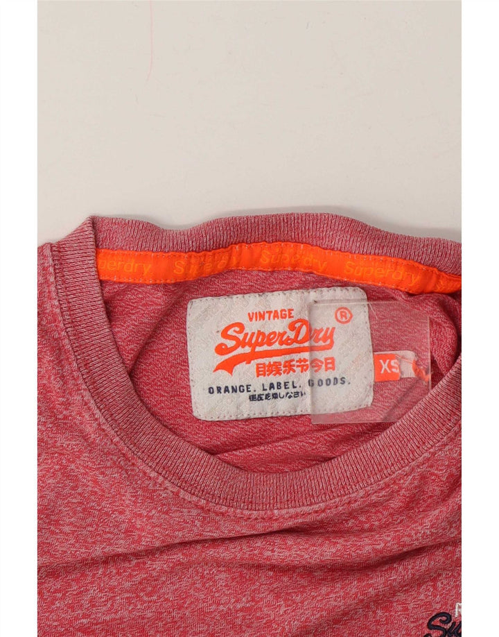Мужская футболка Superdry Top XS Красная в крапинку