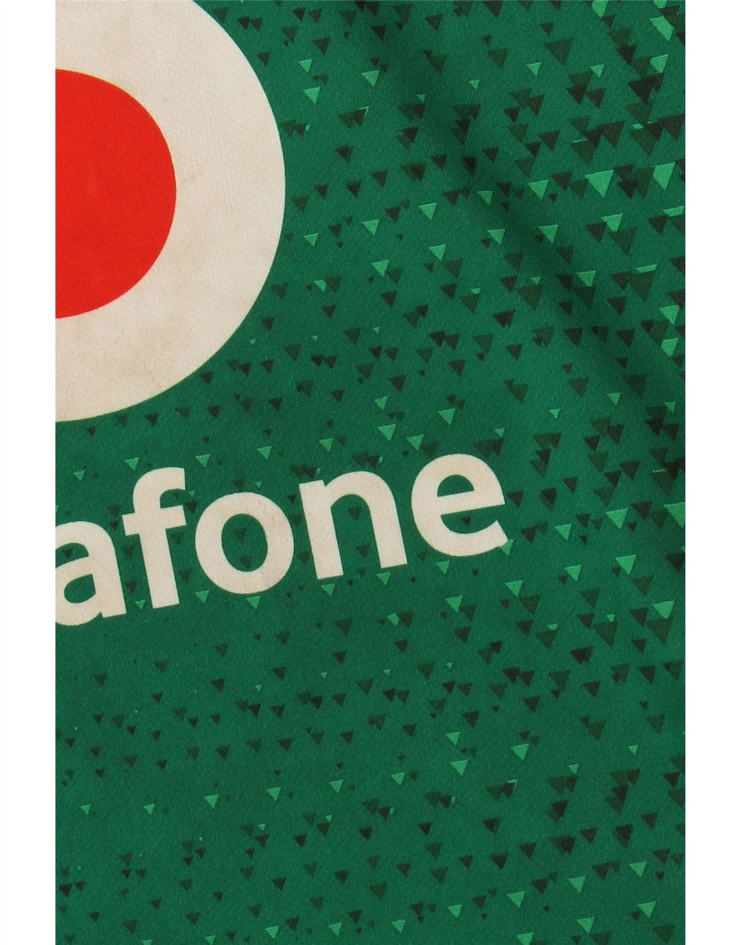 Футболка с рисунком IRFU для мальчиков CANTERBURY, топ 11–12 лет, зеленая с геометрическим рисунком