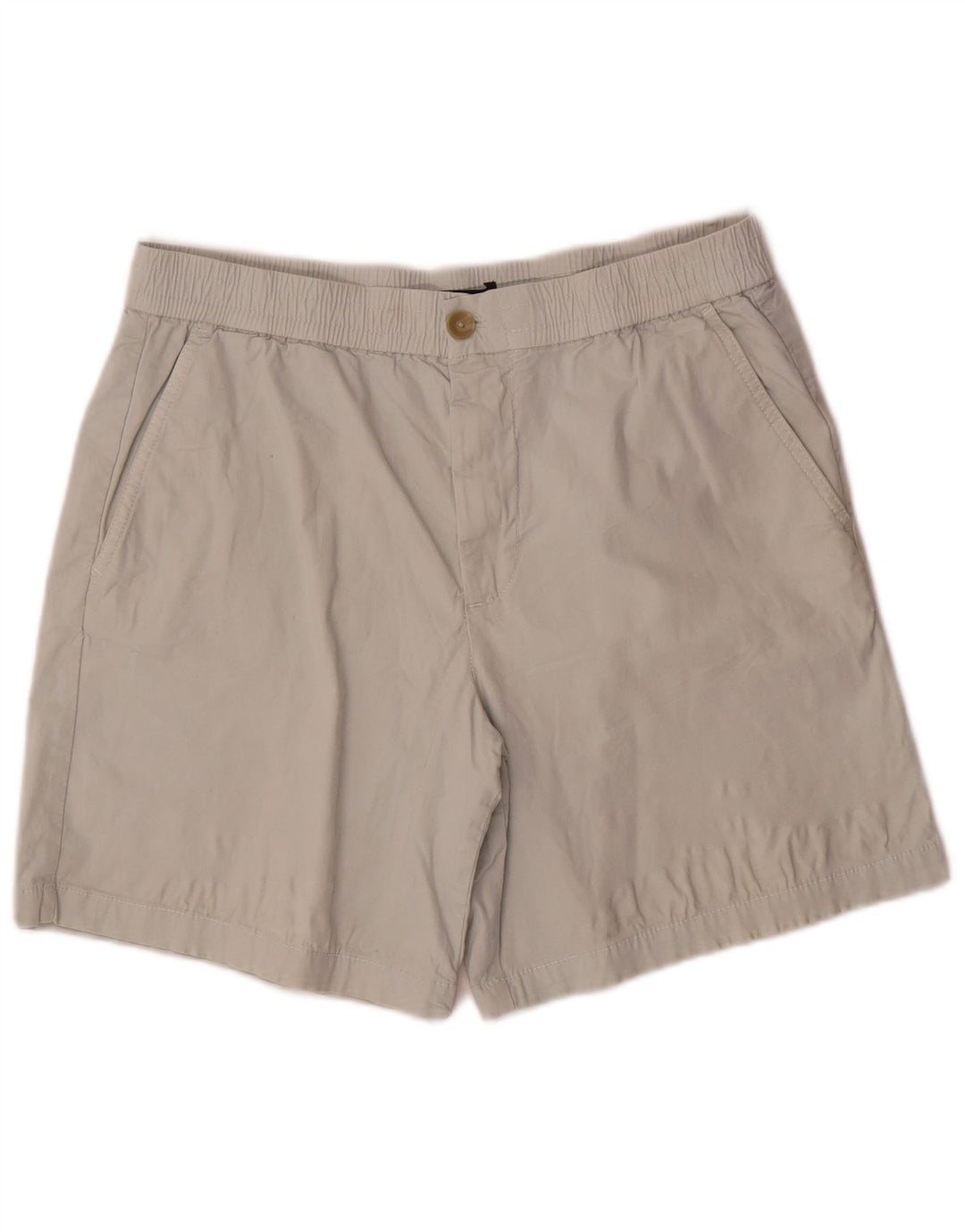 Мужские шорты чинос Zara, большие, серые, хлопковые, W34