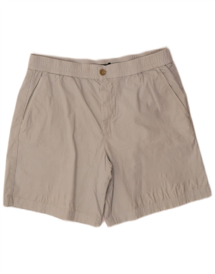 Мужские шорты чинос Zara, большие, серые, хлопковые, W34