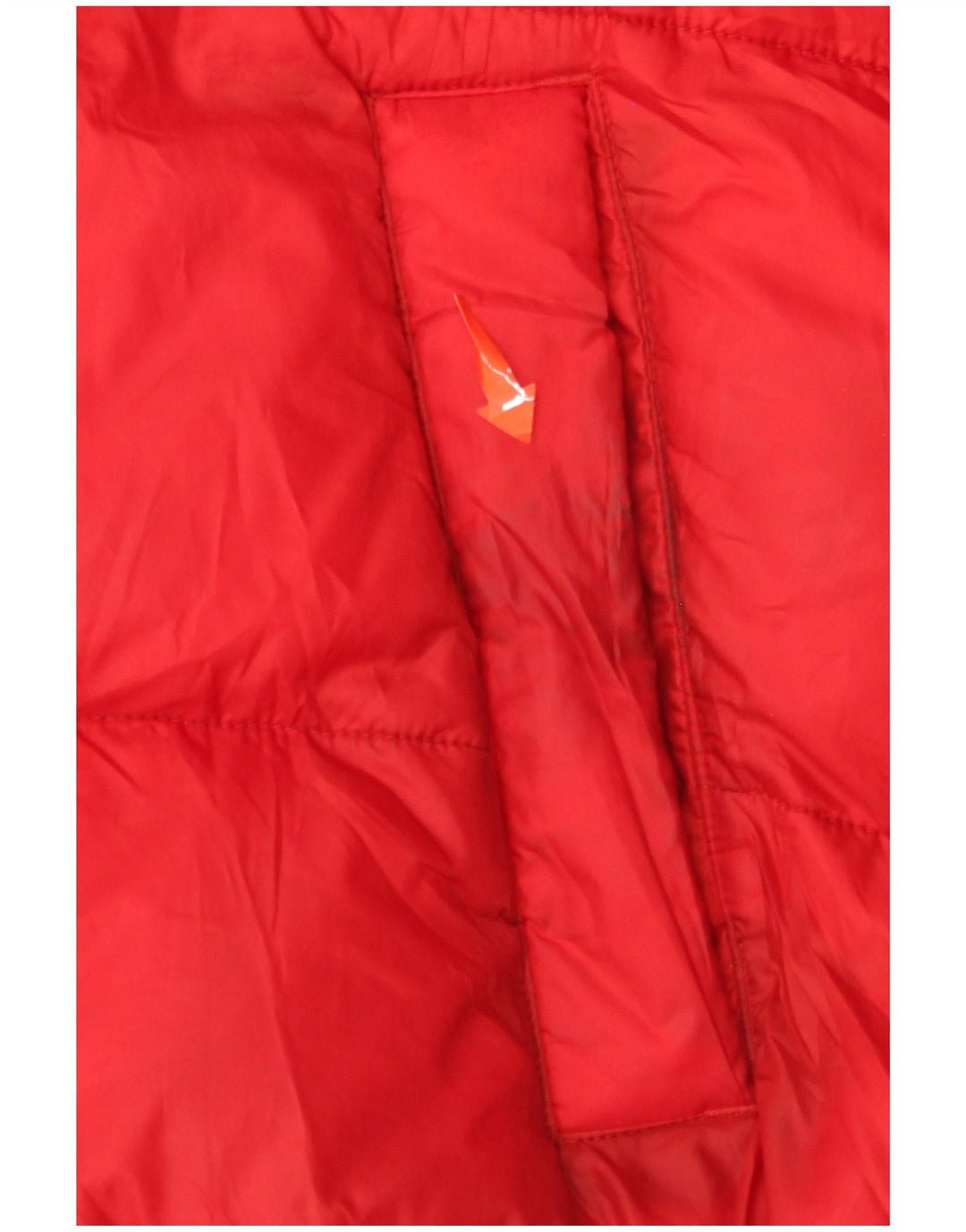 Мужская утепленная куртка TOMMY HILFIGER UK 40, большая красная с цветными блоками