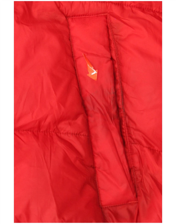 Мужская утепленная куртка TOMMY HILFIGER UK 40, большая красная с цветными блоками