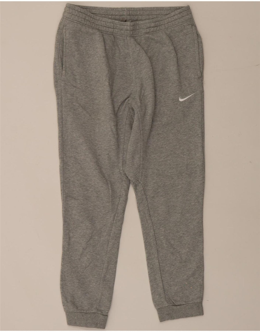 Мужские спортивные брюки Nike, джоггеры среднего серого цвета, хлопок