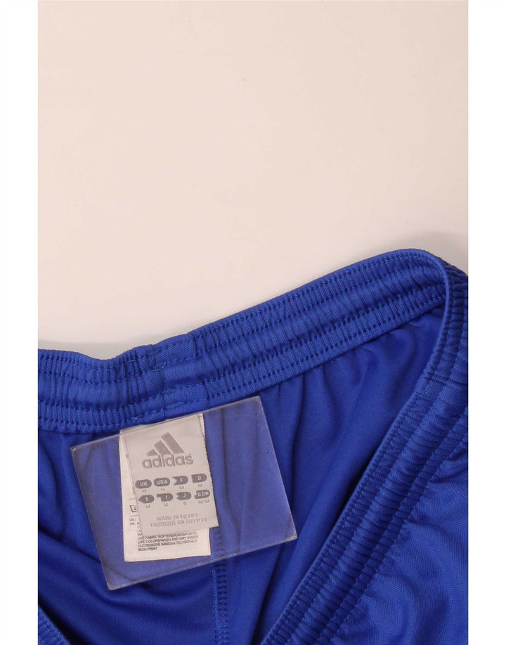 Мужские спортивные шорты Adidas Climalite, средний синий полиэстер