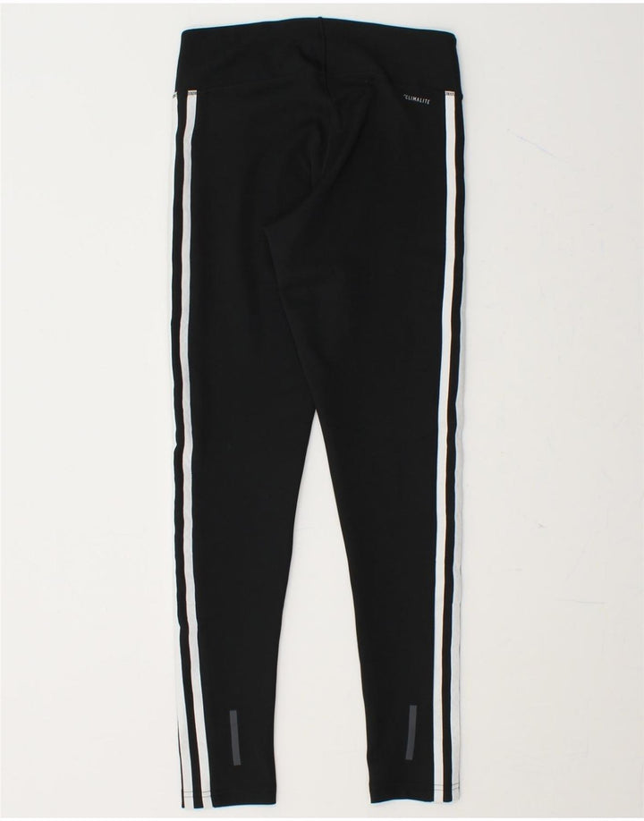 ADIDAS Womens Climalite Leggings UK 4/6 XS  Black Polyester Vintage Adidas and Second-Hand Adidas from Messina Hembry 