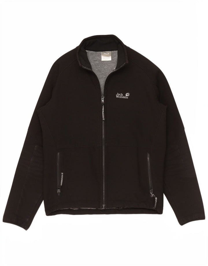 Женский бомбер Jack Wolfskin UK 36/38, средний черный полиэстер