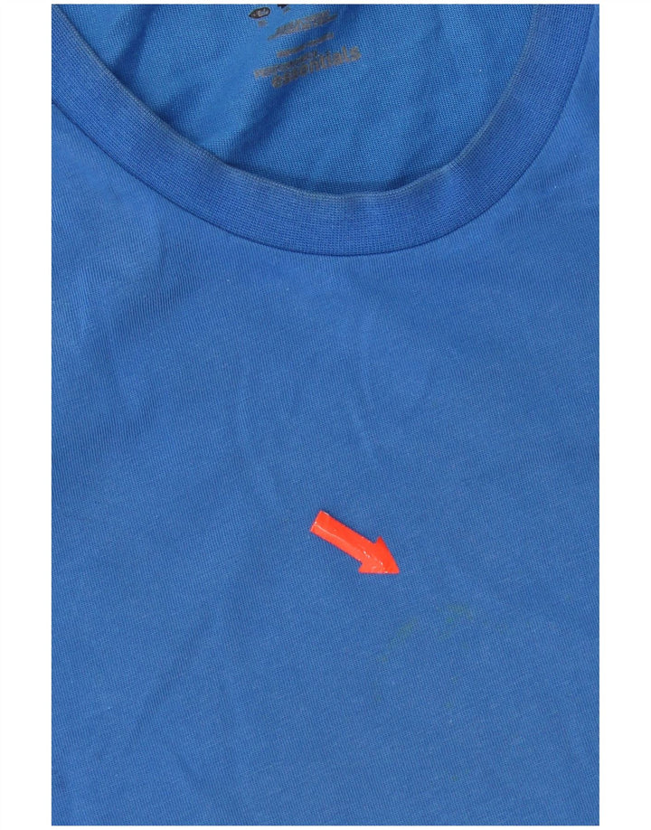 Мужская футболка Adidas Top XL, синяя, хлопок
