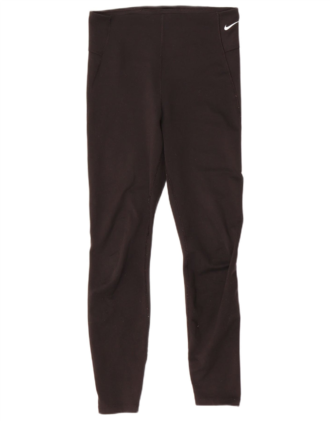 Женские леггинсы NIKE Dri Fit UK 12, средний черный полиэстер