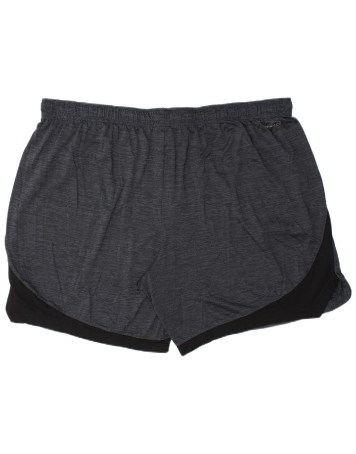 Мужские спортивные шорты RUSSELL ATHLETIC Dri-Power 3XL, темно-синие, с цветными блоками