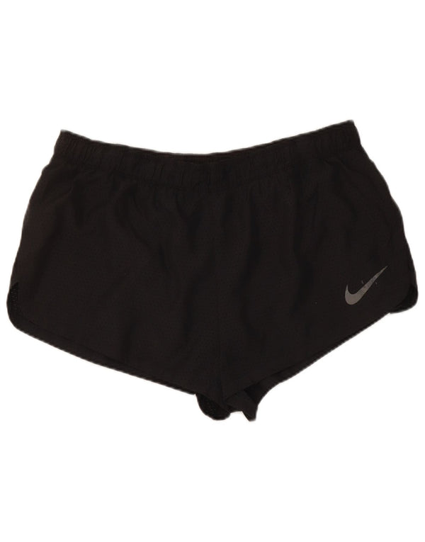Женские спортивные шорты Nike Dri Fit UK 16, большие черные, полиэстер