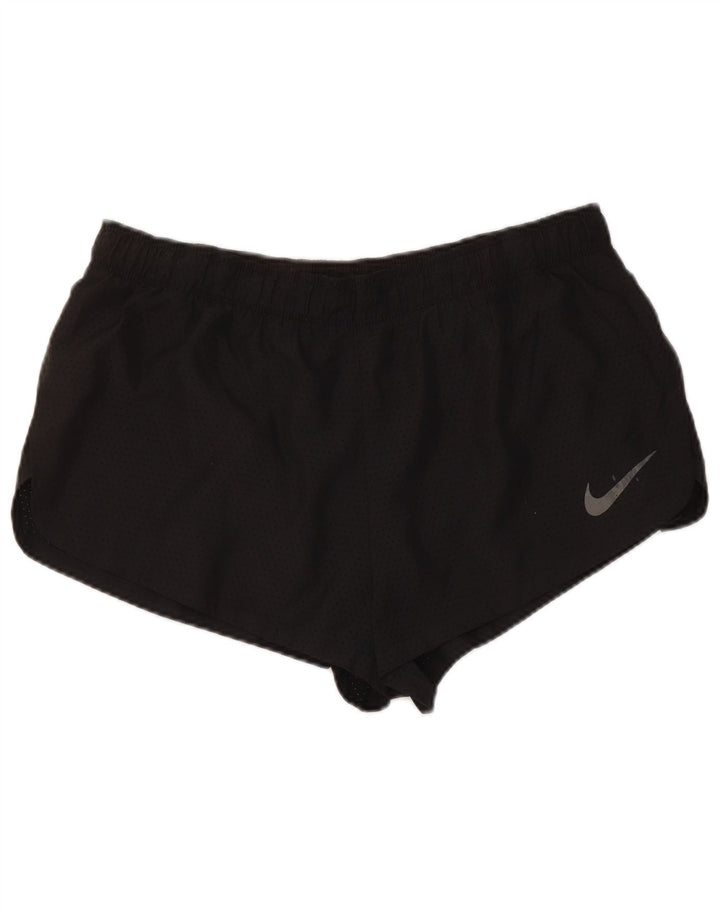 Женские спортивные шорты Nike Dri Fit UK 16, большие черные, полиэстер