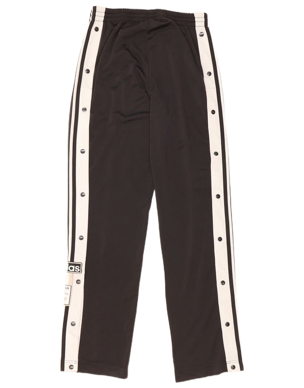 Женские спортивные брюки ADIDAS с графическим рисунком UK 10, маленькие черные цветные блоки