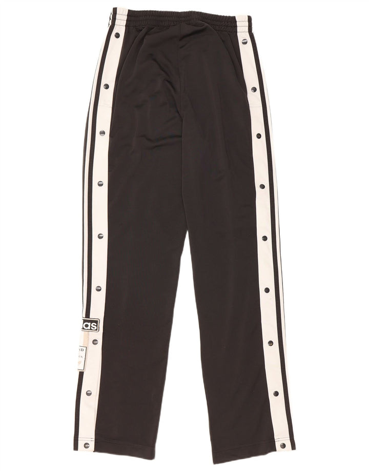 Женские спортивные брюки ADIDAS с графическим рисунком UK 10, маленькие черные цветные блоки