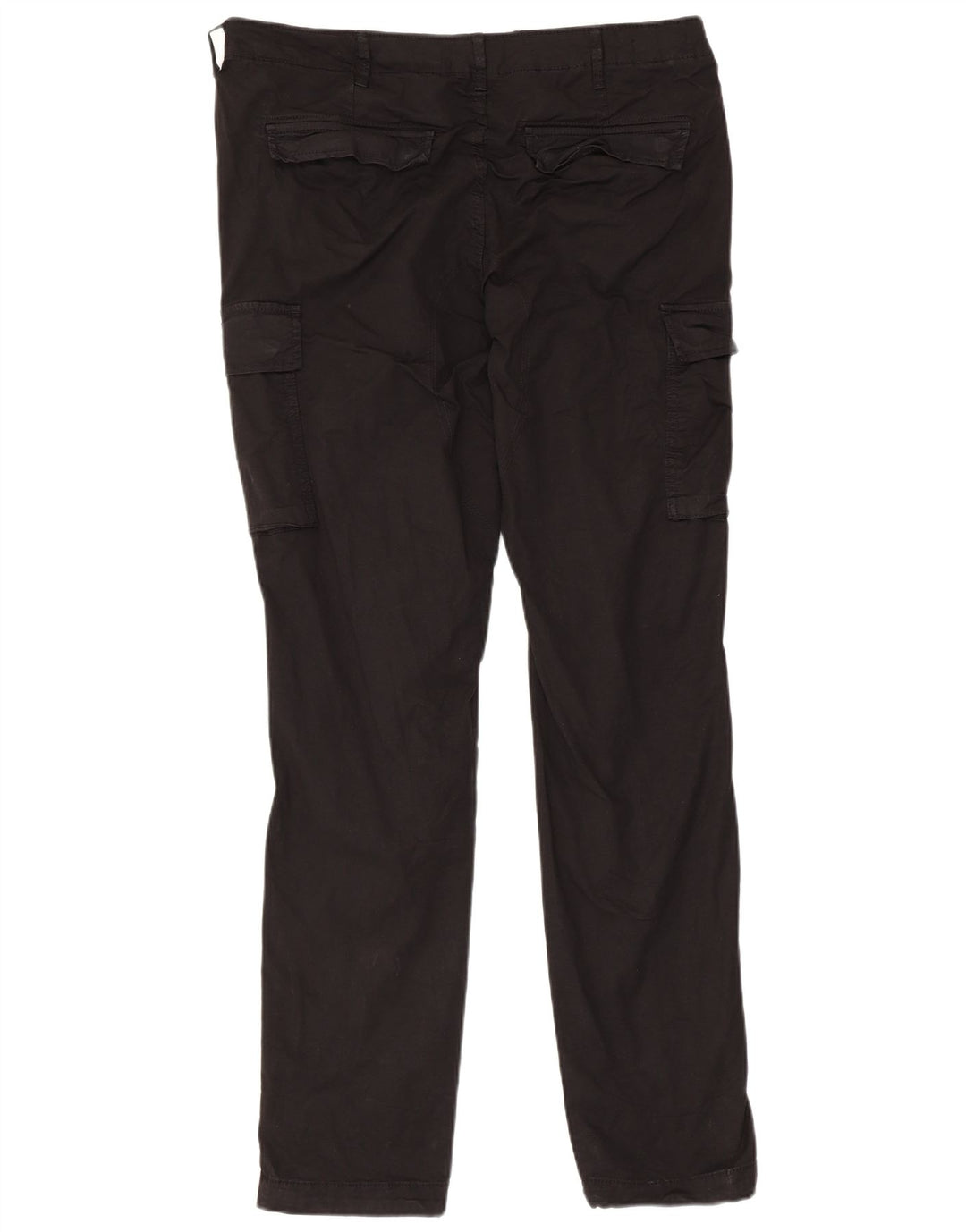 Мужские брюки-карго Jack & Jones W34 L34, черные, хлопковые