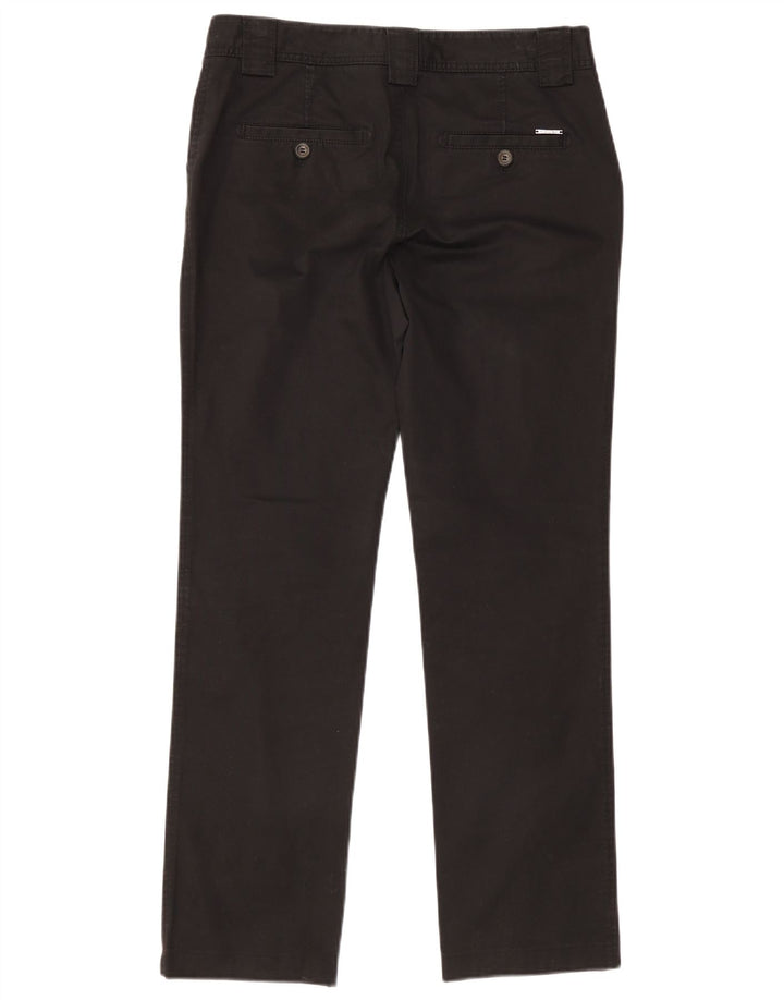 Женские прямые брюки чинос Massimo Dutti EU 40 Medium W30 L30 черные