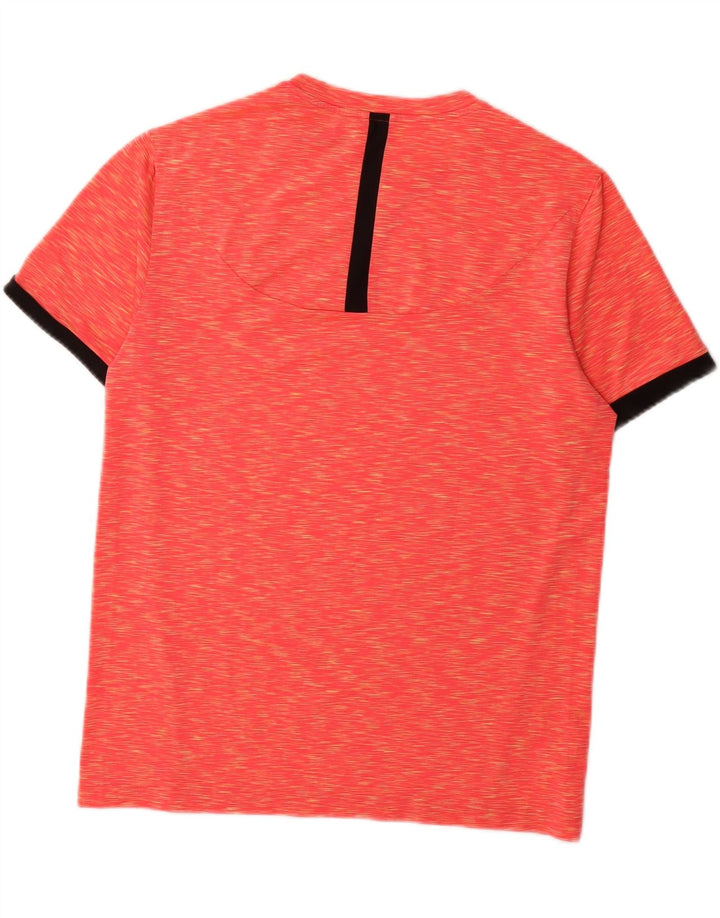 LOTTO Mens T-Shirt Top Medium Red Flecked Vintage Lotto and Second-Hand Lotto from Messina Hembry 