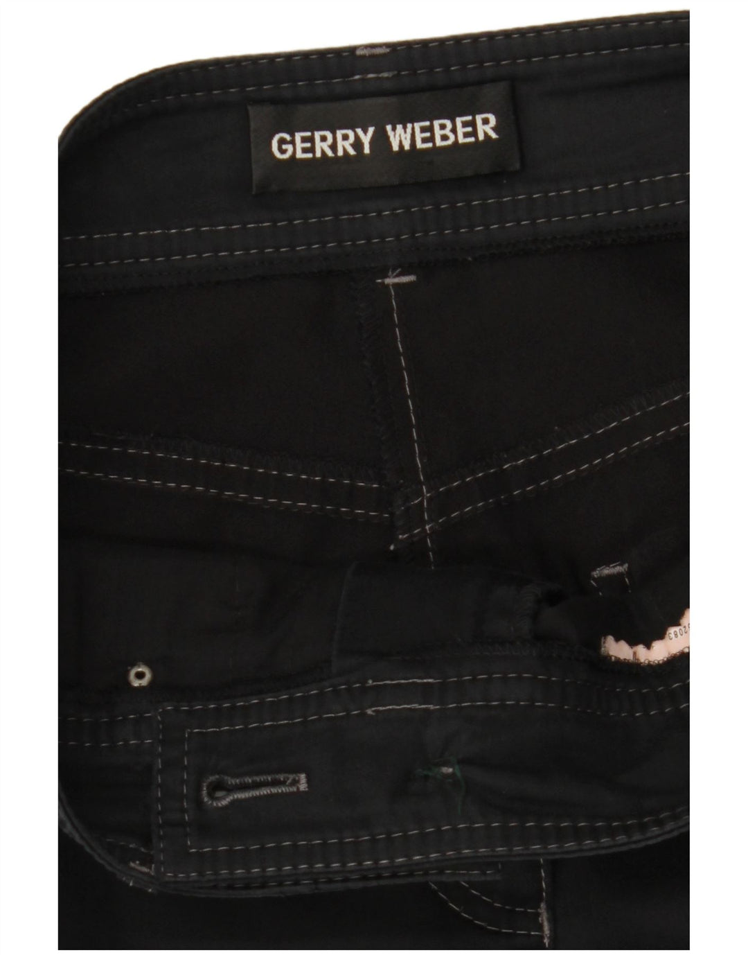 GERRY WEBER Женские прямые укороченные брюки W30 L23 черные