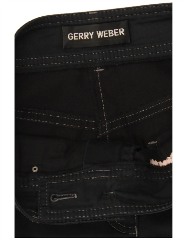GERRY WEBER Женские прямые укороченные брюки W30 L23 черные