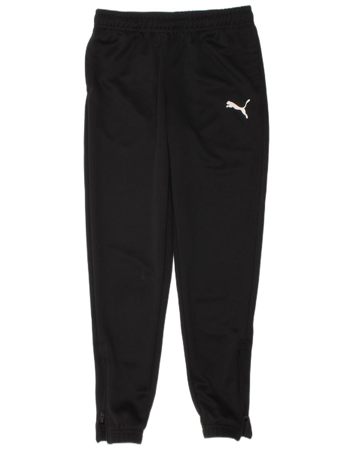 Спортивный костюм Puma для мальчиков, брюки для бега, 9–10 лет, черный полиэстер