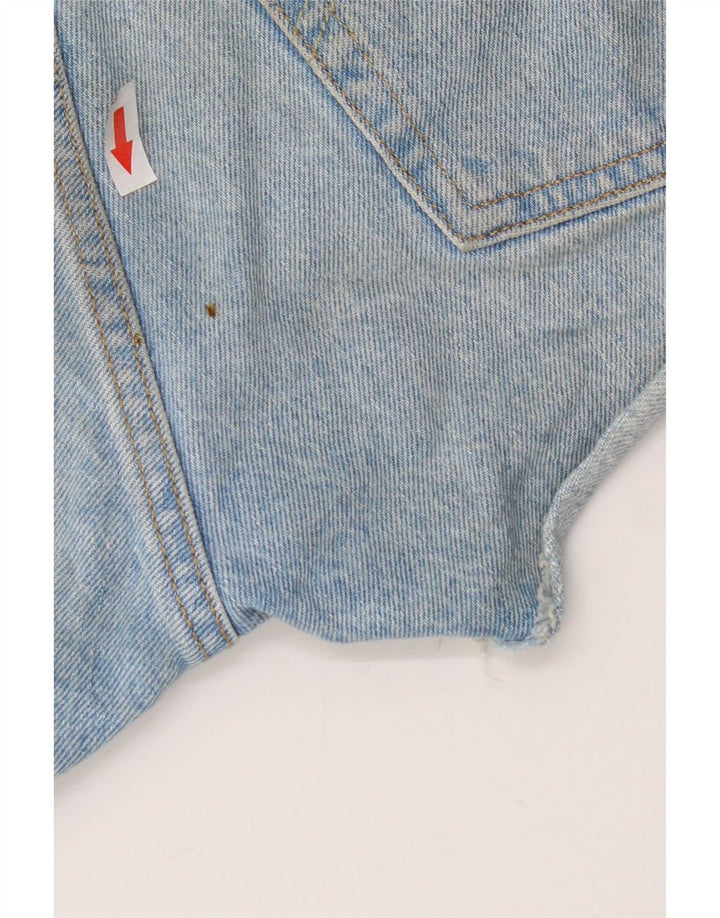Женские джинсовые шорты Levi's 501 W26, маленькие синие, хлопок